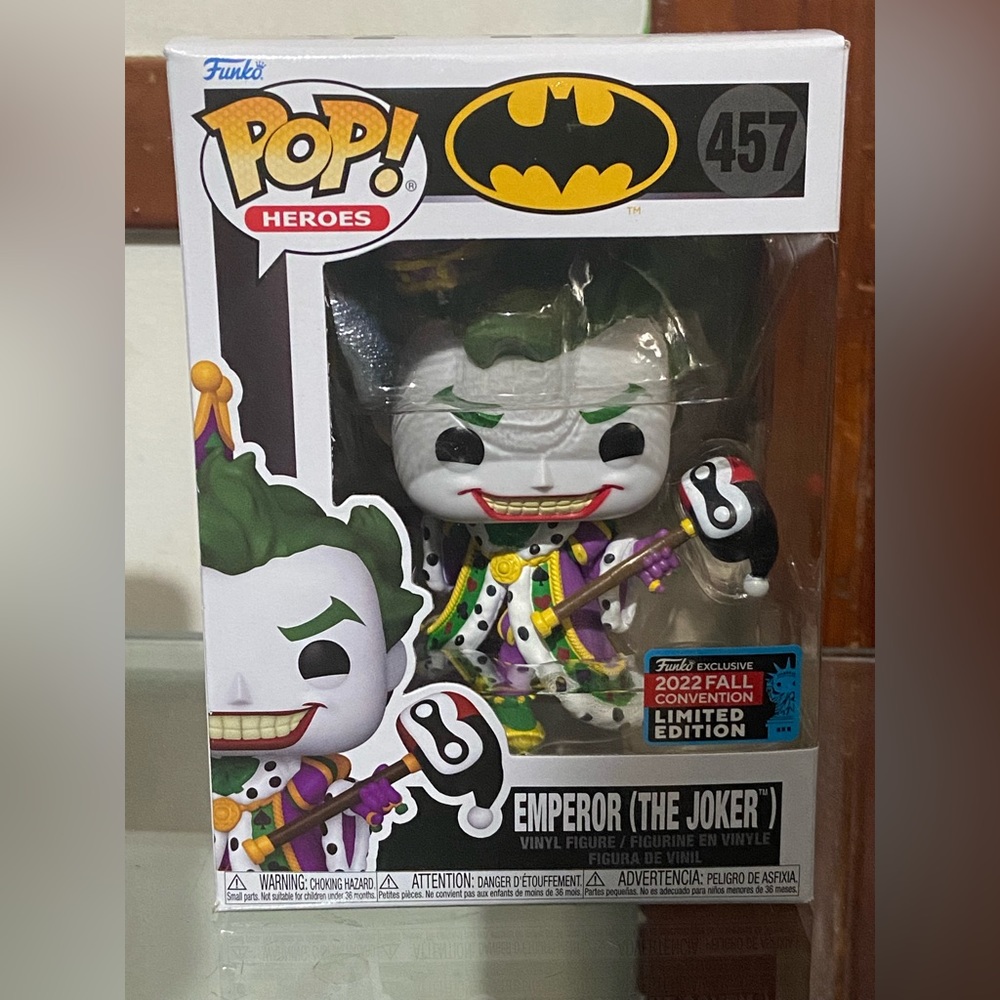 DC Comics Funko Pop! Emperor (The Joker) #457 - Funko Exclusive Limited Edition